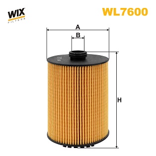 Wix Filters Oliefilter WL7600