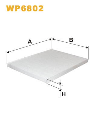 Wix Filters Interieurfilter WP6802