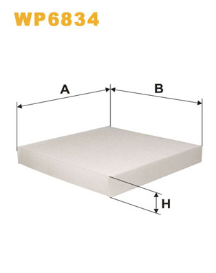 Wix Filters Interieurfilter WP6834