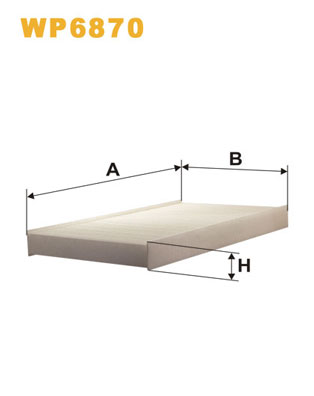 Wix Filters Interieurfilter WP6870
