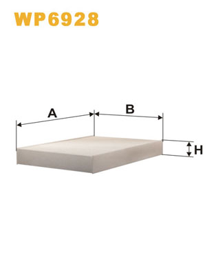 Wix Filters Interieurfilter WP6928