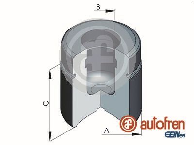 Autofren Seinsa Remzadel/remklauw zuiger D025224