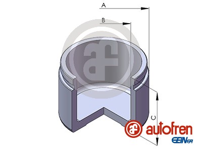 Autofren Seinsa Remzadel/remklauw zuiger D025232