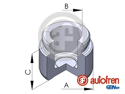 Autofren Seinsa Remzadel/remklauw zuiger D025237