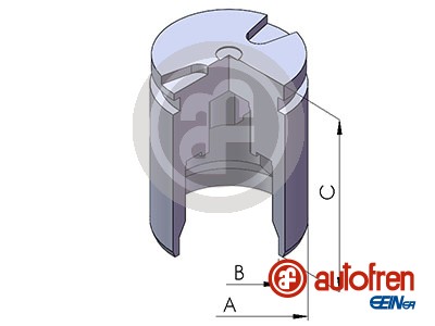 Autofren Seinsa Remzadel/remklauw zuiger D02525