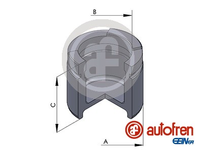 Autofren Seinsa Remzadel/remklauw zuiger D025259