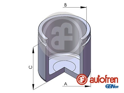 Autofren Seinsa Remzadel/remklauw zuiger D025299