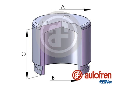 Autofren Seinsa Remzadel/remklauw zuiger D025336