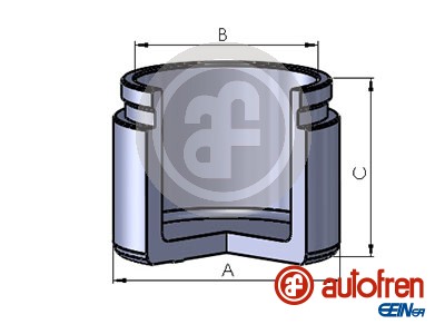 Autofren Seinsa Remzadel/remklauw zuiger D025388