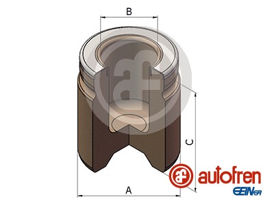 Autofren Seinsa Remzadel/remklauw zuiger D025428