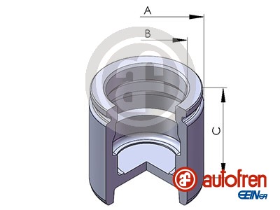 Autofren Seinsa Remzadel/remklauw zuiger D02544