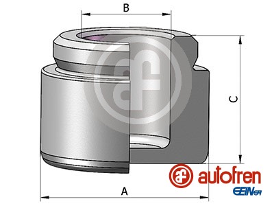 Autofren Seinsa Remzadel/remklauw zuiger D025445