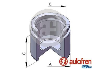 Autofren Seinsa Remzadel/remklauw zuiger D025451