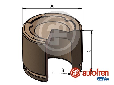 Autofren Seinsa Remzadel/remklauw zuiger D025466