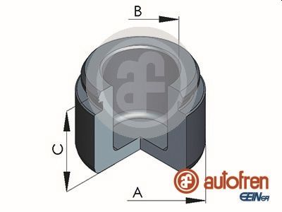 Autofren Seinsa Remzadel/remklauw zuiger D025504