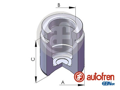 Autofren Seinsa Remzadel/remklauw zuiger D025646