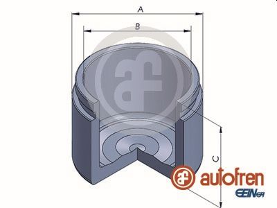 Autofren Seinsa Remzadel/remklauw zuiger D025653