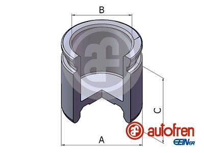 Autofren Seinsa Remzadel/remklauw zuiger D025701