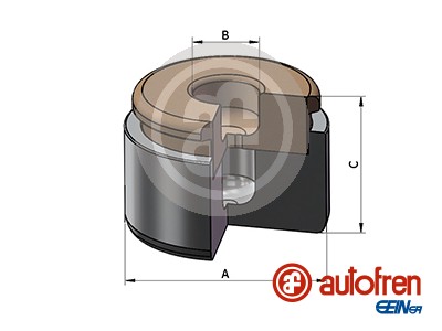 Autofren Seinsa Remzadel/remklauw zuiger D025731