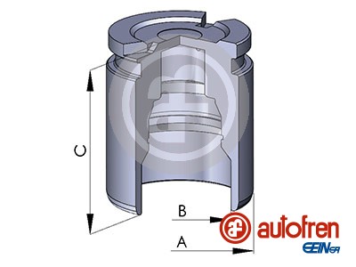 Autofren Seinsa Remzadel/remklauw zuiger D025767