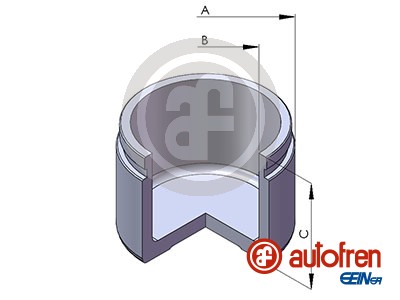 Autofren Seinsa Remzadel/remklauw zuiger D025776