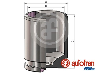 Autofren Seinsa Remzadel/remklauw zuiger D025787