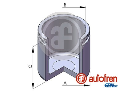 Autofren Seinsa Remzadel/remklauw zuiger D025793