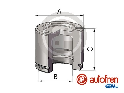 Autofren Seinsa Remzadel/remklauw zuiger D025827