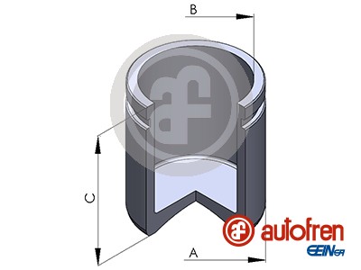 Autofren Seinsa Remzadel/remklauw zuiger D02590