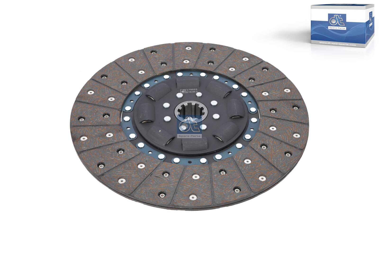 Dt Spare Parts Frictieplaat 7.18017