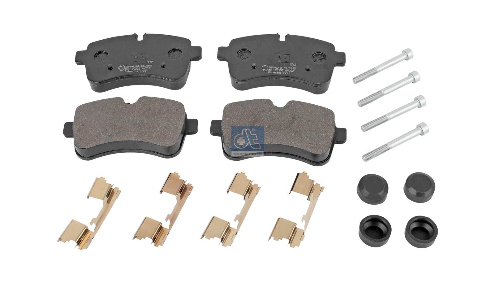 Dt Spare Parts Remblokset 7.92618