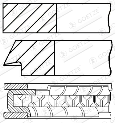 Goetze Engine Zuigerveren 08-105907-00