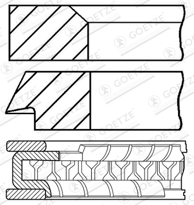 Goetze Engine Zuigerveren 08-108700-00