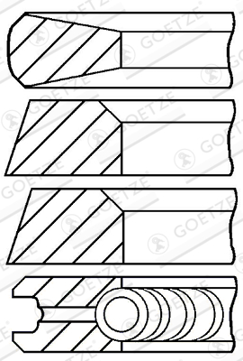 Goetze Engine Zuigerveren 08-132200-10