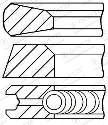 Goetze Engine Zuigerveren 08-135500-10