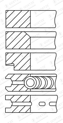 Goetze Engine Zuigerveren 08-160800-00