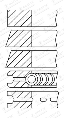 Goetze Engine Zuigerveren 08-164400-00