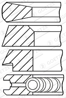 Goetze Engine Zuigerveren 08-172511-00