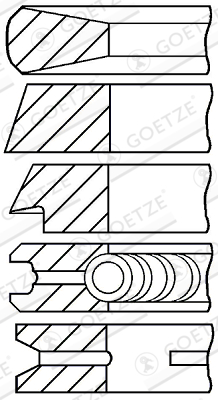 Goetze Engine Zuigerveren 08-174305-70