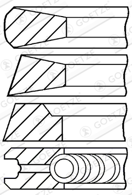 Goetze Engine Zuigerveren 08-178407-10