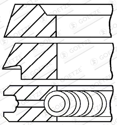 Goetze Engine Zuigerveren 08-182400-10