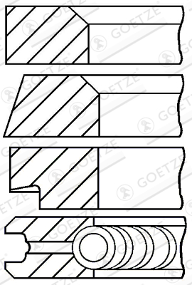 Goetze Engine Zuigerveren 08-202807-00