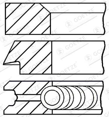 Goetze Engine Zuigerveren 08-215306-10