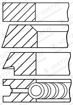 Goetze Engine Zuigerveren 08-267600-00