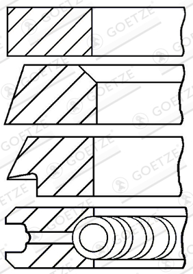 Goetze Engine Zuigerveren 08-267700-00