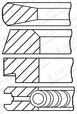 Goetze Engine Zuigerveren 08-274800-10