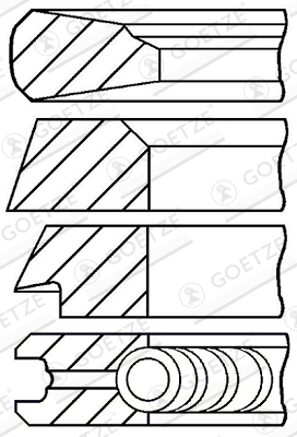 Goetze Engine Zuigerveren 08-279400-00