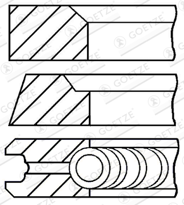 Goetze Engine Zuigerveren 08-318905-10