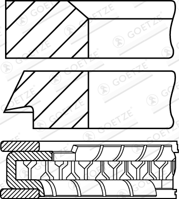 Goetze Engine Zuigerveren 08-334400-10