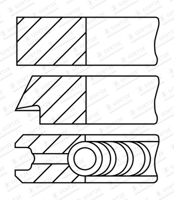 Goetze Engine Zuigerveren 08-438205-00